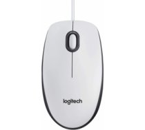 Logitech M100  Corded mouse  White   5704174990390 ( 910 006764 910 006764 910 006764 ) Datora pele