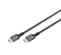 Digitus DisplayPort Connector Cable 1.4 	DB-340201-010-S Black  DP to DP  1 m ( DB 340201 010 S DB 340201 010 S DB 340201 010 S ) kabelis video  audio