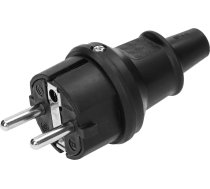 Orno Wtyczka Uni-Schuko mini IP44 czarna 16A 230V 12292346 (5908254813405) ( JOINEDIT40816990 )