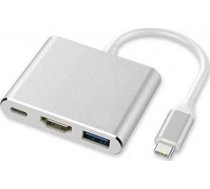 Adapter USB PRZEJSCIE Z USB TYP C NA HDMI 4K USB PD TV TABLET 18282 (5904238703809) ( JOINEDIT40823836 )
