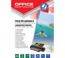 Office Products Folia do laminowania OFFICE PRODUCTS  A3  2x125mikr.  blyszczaca  100szt.  transparentna 20325635-90 (5901503679265) ( JOINEDIT40824379 ) laminators