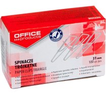 Office Products Spinacze trojkatne OFFICE PRODUCTS  31mm  100szt.  srebrne 18083125-19 (5901503656419) ( JOINEDIT40823728 ) biroja tehnikas aksesuāri