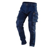 Spodnie robocze DENIM  wzmocnienia na kolanach  rozmiar S TOP-81-228-S ( JOINEDIT57950480 )