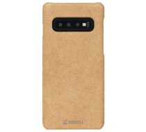 Krusell Broby Cover Samsung Galaxy S10 cognac 7394090616320 61632 (7394090616320) ( JOINEDIT26074990 ) maciņš  apvalks mobilajam telefonam