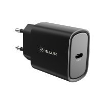 Tellur 20W USB-C PD wall charger black 5949120004817 ( TLL151411 TLL151411 TLL151411 ) iekārtas lādētājs
