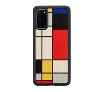 MANWOOD case for Galaxy S20 mondrian wood black 8809585424001 ( 1000001194 1000001194 1000001194 ) maciņš  apvalks mobilajam telefonam