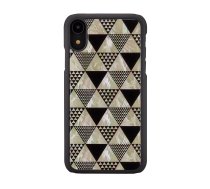 iKins SmartPhone case iPhone XR pyramid black 8809585421529 ( 1000000854 1000000854 1000000854 ) maciņš  apvalks mobilajam telefonam