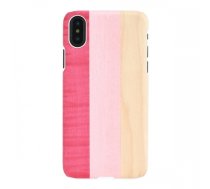 MANWOOD SmartPhone case iPhone X/XS pink pie white 8809339472319 ( 1000000365 1000000365 1000000365 ) maciņš  apvalks mobilajam telefonam