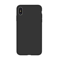 Devia Nature Series Silicone Case iPhone XS Max (6.5) black 6938595314674 ( 102010442091 102010442091 102010442091 ) maciņš  apvalks mobilajam telefonam