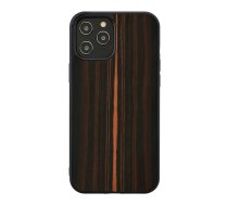 MANWOOD case for iPhone 12/12 Pro ebony black 8809585425282 ( 1000001432 1000001432 1000001432 ) maciņš  apvalks mobilajam telefonam