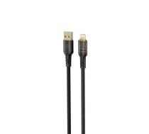 Tellur Data Cable USB to Lightning 2.4A 100cm Black 5949120004732 ( TLL155701 TLL155701 TLL155701 ) USB kabelis