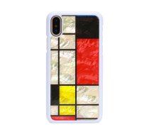 iKins SmartPhone case iPhone XS/S mondrian white 8809339473927 ( 1000000507 1000000507 1000000507 ) maciņš  apvalks mobilajam telefonam