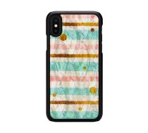 iKins SmartPhone case iPhone XS/S pop mint black 8809585421017 ( 1000000516 1000000516 1000000516 ) maciņš  apvalks mobilajam telefonam