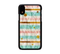 iKins SmartPhone case iPhone XR pop mint black 8809585420669 ( 1000000522 1000000522 1000000522 ) maciņš  apvalks mobilajam telefonam