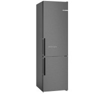 Bosch NoFrost augstums 203 cm 363 L melna - Ledusskapis ( KGN39VXCT 4242005334162 ) mūzikas centrs