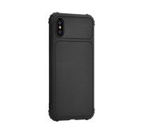 Devia Shark1 Shockproof Case iPhone XS Max (6.5) black 6938595319488 ( 102010442502 102010442502 102010442502 ) maciņš  apvalks mobilajam telefonam