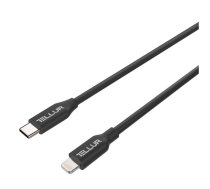 Tellur Data Cable Apple MFI Certified Type-C to Lightning 1m Black 5949120000932 ( TLL155333 TLL155333 TLL155333 ) USB kabelis