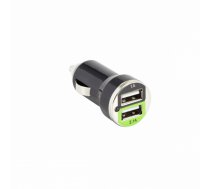 Sbox CC-221B Dual USB Car Charger CC-221B blackberry black 0616320536923 ( CC 221B ) iekārtas lādētājs