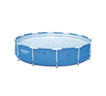 Bestway Steel Pro 56706 above ground pool Framed pool Round 6473 L Blue ( 56706 ) Baseins