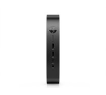 HP Elite t655 - Thin Client - SFF - 1 x Ryzen Embedded R2314 / 2.1 GHz - RAM 4 GB - Flash 32 GB - eMMC - Radeon Graphics - GigE Bluetooth 5 ( 5H0W6EA#ABD )