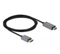 DELOCK DisplayPort 1.4  HDMI Kabel 4K 60Hz (HDR) 2.0m aktiv ( 85929 85929 85929 ) kabelis video  audio