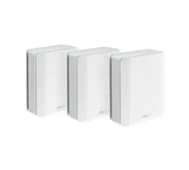 Asus ZenWiFi BT10 Tri-band WiFi 7 Smart AiMesh Router (3pk) 4711387649381 ( 90IG08Y0 MO3C20 4711387649381 BT10 3pk ZenWiFi BT10 ZenWiFi BT10 (3pk) ) Rūteris