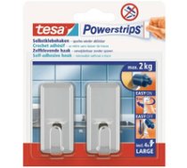 tesa Powerstrips Haken Large Classic chrom ( 58051 00010 20 58051 00010 20 58051 00010 20 )