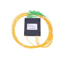 Extralink 1:4 PLC SC/APC  Splitter  2 0mm  1 5m  G657A  ABS module ( EX.7799 EX.7799 EX.7799 )