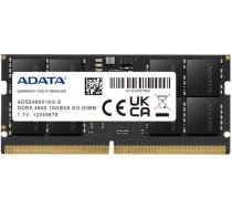 ADATA DDR5 16GB - 4800 - CL - 40 - ECC - SO-DIMM - AD5S480016G-S - Premier - black ( AD5S480016G S ) operatīvā atmiņa