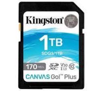 KINGSTON 1TB SDXC Canvas Go Plus 170R ( SDG3/1TB SDG3/1TB ) USB Flash atmiņa