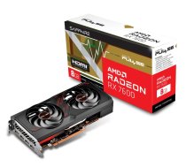 SAPPHIRE PULSE AMD Radeon RX 7600 GAMING OC 8G Graphics Card ( 11324 01 20G 11324 01 20G 11324 01 20G ) video karte