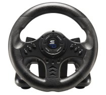 Subsonic SA5426-NG Gaming Controller Black USB Steering wheel + Pedals PC PlayStation 4 Xbox One Xbox Series X 3701221702144 ( SA5426 NG 3701221702144 ) spēļu konsoles gampad