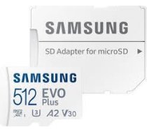 SAMSUNG EVO Plus microSDXC 512GB 2024 ( MB MC512SA/EU ) atmiņas karte