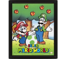 Pyramid International Framed 3D Effect Poster Super Mario World - Plakats ( 5051265891181 5051265891181 5051265891181 )