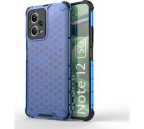 Hurtel Honeycomb case for Xiaomi Redmi Note 12 5G / Poco X5 5G armored hybrid cover blue ( 9145576277706 5907769355370 9145576277706 ) maciņš  apvalks mobilajam telefonam