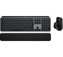Logitech Master Series MX Keys S Combo for Mac - keyboard and mouse set full size - QWERTZ - German - space gray Input Device ( 920 012840 ) klaviatūra