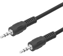 Kabel Xtreme Jack 3.5mm - Jack 3.5mm 1.5m czarny 11274224 (5900804012894) ( JOINEDIT40878317 ) kabelis video audio