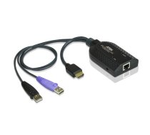 ATEN KA7168 HDMI USB Virtual Media KVM Adapter Cable with Smart Card Reader (CPU Module) - KVM / audio / USB extender ( KA7168 4719264640124 KA7168-AX ) KVM komutators