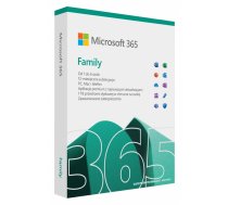 Microsoft 365 Family 1 x license Subscription Polish 1 year(s) ( 6GQ 01940 6GQ 01940 ) programmatūra