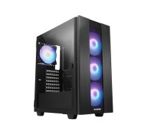 PC case GS-02B-OP Hunter 2 Midi Tower 4xRGB USB ( GS 02B OP GS 02B OP ) Datora korpuss