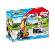 Figures City Life 71257 Starter Pack Rescue with Balance Racer ( 71257 71257 71257 ) konstruktors