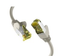 M-CAB CAT6A GREY 0.50M PATCH CORD RJ45 S/FTP LSZH 10GBIT CU LAN ( EC020200003 ) tīkla kabelis