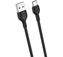 XO NB200 USB-Type C 2m ( NB200TYPEC2MBK ) USB kabelis