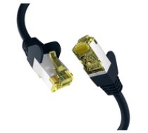 M-CAB CAT6A BLACK 0.50M PATCH CORD RJ45 S/FTP LSZH 10GBIT CU LAN ( EC020200033 ) tīkla kabelis