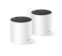 Tp-link wifi 6 mesh deco x55 pack 2u ax3000 2x2/ht160 2402mbps + 2x2 574mbps 2 antenas 3p giga ( DECO X55(2 PACK) DecoX552pack S0234874 )