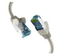 EFB RJ45 PATCHKABEL mit CAT7 ROHKABEL GRAU 1m ( EC020200120 ) tīkla kabelis