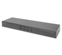 DIGITUS KVM-Switch 8-Port Single-Display 4K HDMI ( DS 12910 4016032488033 ) KVM komutators
