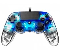 NACON PS4OFCPADCLBLUE GAMING COMPACT CONTROLLER PS4 TRANSPARENT BLUE 3499550360806 (3499550360806) ( JOINEDIT60569737 )