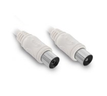 METRONIC COAXIAL TV CABLE O 9.52MM MALE/FEMALE 5M WHITE 338006 3420743380066 (3420743380066) ( JOINEDIT63564989 )