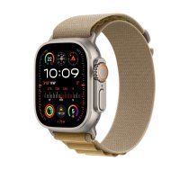Apple Watch Ultra 2 Titanium (Cellular) 49mm Titaniumgehause natur Alpine Loop Armband mandel (S) ( MX4E3FD/A )